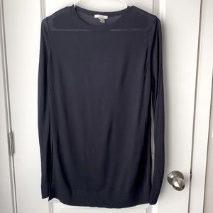 H&M Navy Blue Long Sleeve Lightweight Sweater